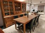 Eettafel in teak, Huis en Inrichting, Tafels | Eettafels, Ophalen, Gebruikt, 100 tot 150 cm, Teakhout