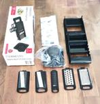 Lot 2 Fruit - en groentesnijder - multifunctionele rasp, Huis en Inrichting, Ophalen of Verzenden, Nieuw