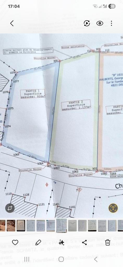 ANDRIMONT 2 Terrains à bâtir à vendre en lot ou séparément, Immo, Gronden en Bouwgronden