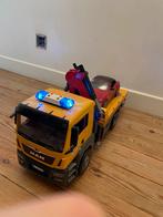 Bruder Man takelwagen TGS + roadster, Kinderen en Baby's, Speelgoed |Speelgoedvoertuigen, Ophalen of Verzenden, Zo goed als nieuw