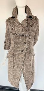 ESSENTIEL ANTWERP TWEED JAS, MAAT 42 (NEW 550), Kleding | Dames, Jassen | Winter, Beige, Maat 42/44 (L), Ophalen of Verzenden