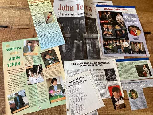 JOHN TERRA Knipsels 🎹🎶🎸 ✂️, Verzamelen, Tijdschriften, Kranten en Knipsels, Knipsel(s), Verzenden
