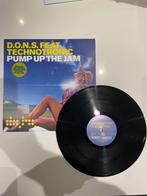 D.o.n.s feat. Technotronic - Pump up the Jam (original & rem, Cd's en Dvd's, Ophalen of Verzenden, Zo goed als nieuw, 12 inch