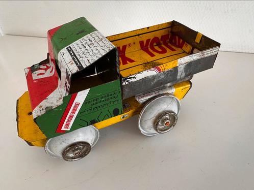 Truck  in blik uit privé collectie Matadi Afrikaanse kunst, Antiek en Kunst, Kunst | Niet-Westerse kunst, Verzenden