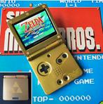 Nintendo Game Boy Advance SP IPS Zelda-editie, Games en Spelcomputers, Ophalen of Verzenden, Zo goed als nieuw, Game Boy Advance