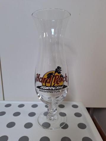 Washington DC Hurricane Hard Rock Cafe Glass beschikbaar voor biedingen