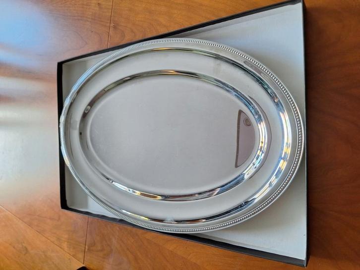 Ovale serveerschaal, Huis en Inrichting, Keuken | Servies, Zo goed als nieuw, Ophalen