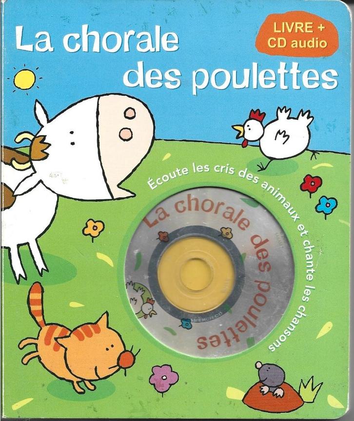 livre avec CD audio, Livres, Livres pour enfants | 0 an et plus, Comme neuf, 2 à 3 ans, Enlèvement