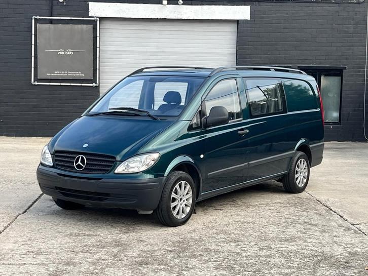 MERCEDES VITO LANG / 5ZIT / LICHTEVRACHT / 1STE EIGENAAR !!, Auto's, Bestelwagens en Lichte vracht, Bedrijf, Te koop, Radio, Mercedes-Benz