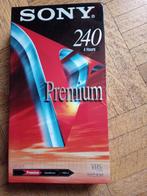 Cassette VHS Sony 240 4 hours premium, Neuf, dans son emballage, Enlèvement ou Envoi
