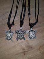 Schildpad kettingen, Handtassen en Accessoires, Kettingen, Overige materialen, Verstelbaar, Wit, Nieuw