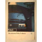 Volkswagen Polo Brochure 1990 #3 Nederlands, Livres, Autos | Brochures & Magazines, Volkswagen, Utilisé, Enlèvement ou Envoi