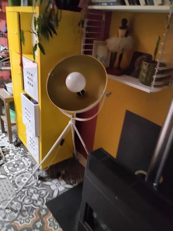 vintage  vloerlamp, Enlèvement, Utilisé
