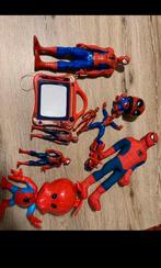 setje spiderman figuren, Kinderen en Baby's, Speelgoed | Buiten | Actiespeelgoed, Gebruikt, Ophalen