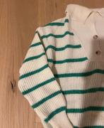 Swaeter wit / groen, Ophalen, Wit