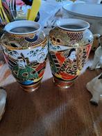 chinese handbeschilderde (?) vaasjes, Antiek en Kunst, Ophalen of Verzenden
