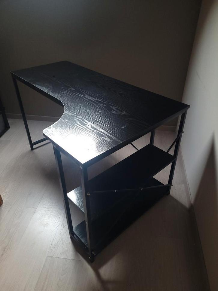 Bureau zwart hout, Huis en Inrichting, Bureaus, Bureau, Ophalen