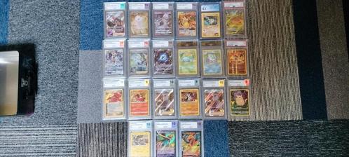 Slab graded pokemon kaarten 21, Hobby en Vrije tijd, Verzamelkaartspellen | Pokémon, Zo goed als nieuw, Ophalen