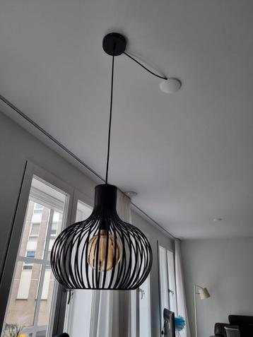 Industriële hanglamp, Huis en Inrichting, Lampen | Hanglampen, Ophalen, Zo goed als nieuw