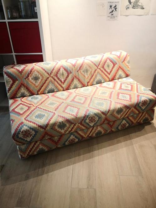 Slaapzetel retro klein model, Huis en Inrichting, Slaapkamer | Slaapbanken, Zo goed als nieuw, Ophalen
