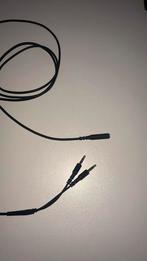 3.5 mm jack splitter kabel., Ophalen of Verzenden, Zo goed als nieuw