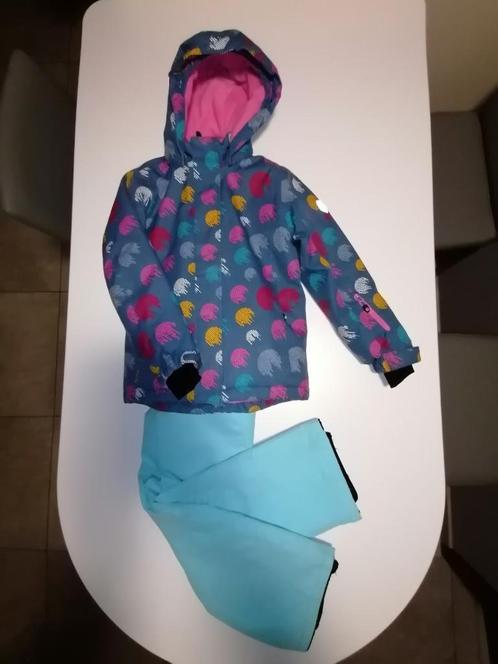 Warme skijas + skibroek ColorKids (128-134), Sport en Fitness, Skiën en Langlaufen, Zo goed als nieuw, Kleding, Ski, Overige merken