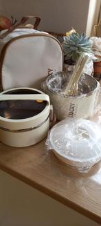 lunchbox van roestvrij staal, Hobby en Vrije tijd, Picknickmanden, Ophalen of Verzenden, Nieuw