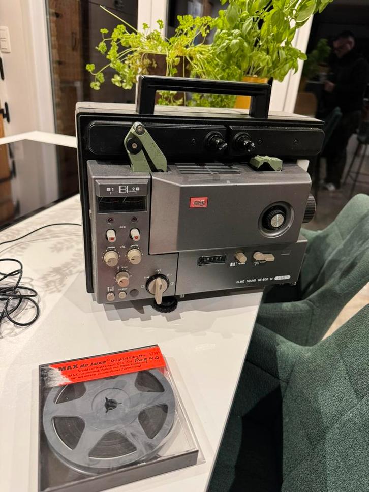 ELMO GS-800 STEREO – Projecteur Super 8, Auto diversen, Autoradio's, Zo goed als nieuw, Ophalen of Verzenden