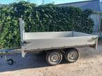 Aanhangwagen Plateau dubbelas ongeremd 250 x 150 zeer goede, Auto diversen, Ophalen, Zo goed als nieuw
