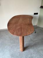 Acacia massief houten bureau tafel, Ophalen, Zo goed als nieuw