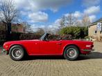 Triumph Tr6 Overdrive, 1975, Auto's, Triumph, 2500 cc, Zwart, Cabriolet, Leder