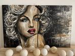 Schilderij 2 Luik Marilyn Monroe, Antiek en Kunst, Kunst | Schilderijen | Modern, Ophalen of Verzenden