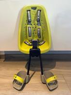 Thule Yepp GMG fietsstoel - lime, Fietsen en Brommers, Fietsaccessoires | Fietsstoeltjes, Ophalen, Yepp (Thule), Gebruikt, Voetsteuntjes