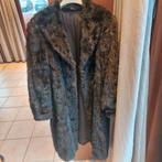 2 bruine jassen van/met bont, Ophalen, Zo goed als nieuw, Maat 42/44 (L), Bruin