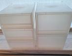 Stevige boxen in plastic met 2 grote laden en 3 smallere lad, Ophalen, Zo goed als nieuw