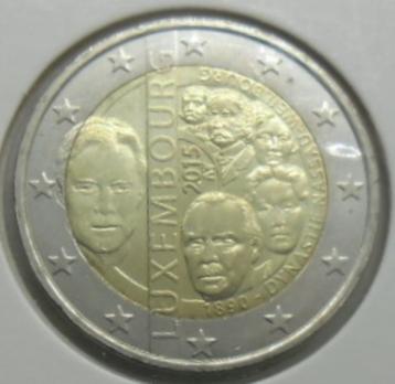 2 euro herdenking Lux 2015 „125 jaar dynastie”. UNC. beschikbaar voor biedingen