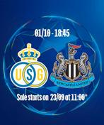 Union - Newcastle. 2 tickets !, Tickets en Kaartjes