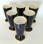lot de 6 mazagrans porcelaine (grande tasse à café ou autre), Ophalen, Zo goed als nieuw, Effen, Kop(pen) en/of Schotel(s)