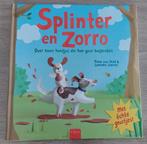 Speelgoed: boek Splinter en Zorro (NIEUW), Ophalen of Verzenden, Nieuw, Jongen of Meisje