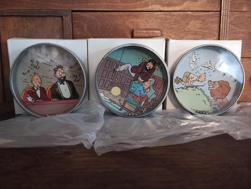 Tintin Hergé ; 3 jeux de ballon 2001 moulinsart, Collections, Personnages de BD, Neuf, Ustensile, Tintin, Enlèvement ou Envoi