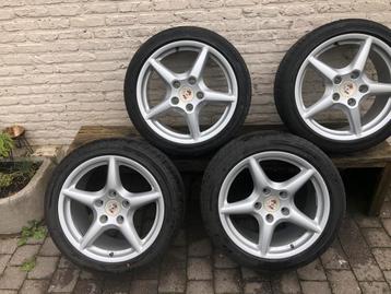 Originele 18 inch Porsche breedset velgen  beschikbaar voor biedingen