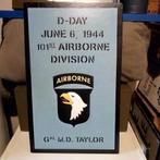 Panneau décoratif US WW2 : 101 AIRBORNE - Général M.D. TAYLO, Envoi