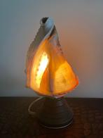 Schelpenlamp Barcelona jaren 60 handgemaakte Retro Lamp, Antiek en Kunst, Ophalen of Verzenden