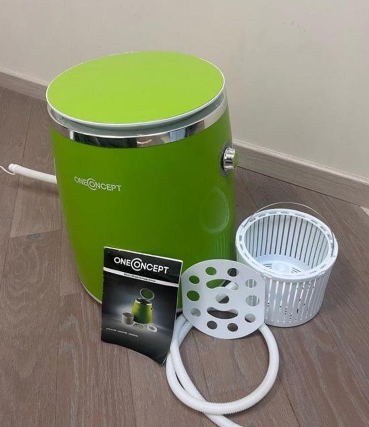 Mini machine à lavé one concept, Elektronische apparatuur, Wasmachines, Zo goed als nieuw, Minder dan 4 kg, Minder dan 85 cm, Minder dan 1200 toeren