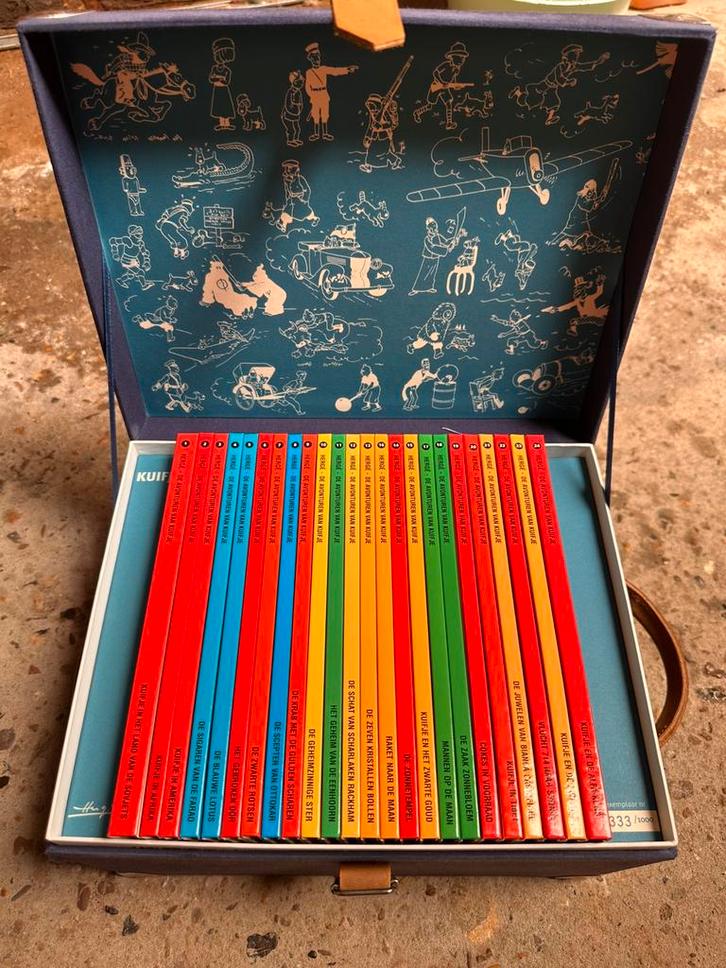 Hergé TinTin verzamelbox nr. 333/1000, Boeken, Stripverhalen, Nieuw, Ophalen of Verzenden