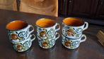 6 tasses Boch Argenteuil, Antiquités & Art, Antiquités | Céramique & Poterie, Enlèvement ou Envoi