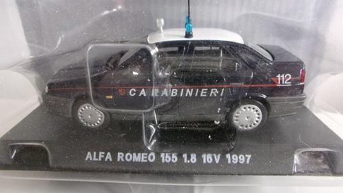 ALFA 155 1.8 16V 97 CARABINIERI.1/43 NEUVE SCELLEE, Hobby en Vrije tijd, Modelauto's | 1:43, Nieuw, Auto, Overige merken, Ophalen of Verzenden