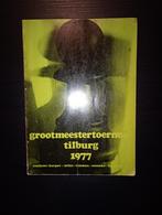 Schaken Tilburg 1977, Hobby en Vrije tijd, Denksport en Puzzels, Ophalen of Verzenden, Minder dan 500 stukjes, Gebruikt, Schaken