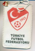 Voetbal: vaantje Turkije, Verzamelen, Ophalen of Verzenden, Zo goed als nieuw, Vaantje of Sjaal