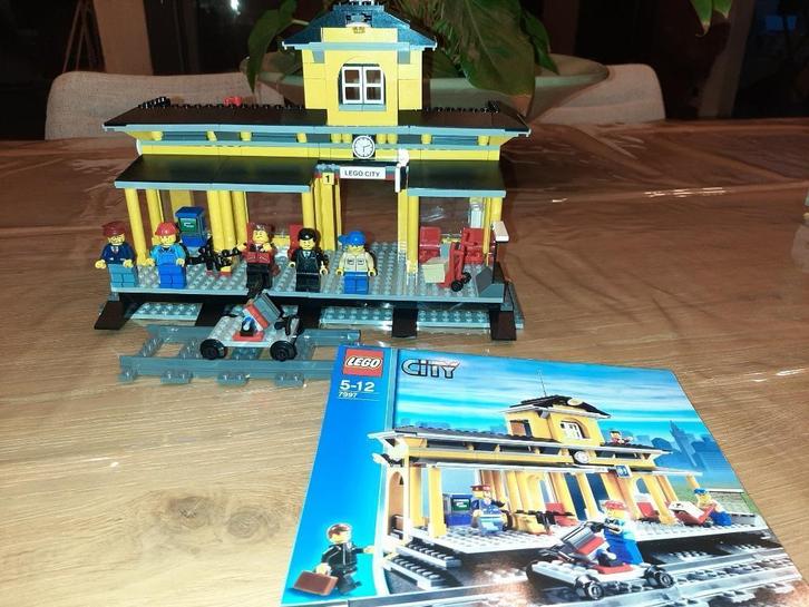 Lego set 7997 Train Station, Kinderen en Baby's, Speelgoed | Duplo en Lego, Zo goed als nieuw, Lego, Complete set, Ophalen of Verzenden